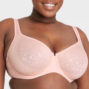 Auden Women's Plus Size Unlined Bra